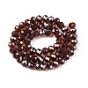 Electroplate Glass Beads Strands EGLA-A044-T8mm-A02-3