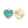 Alloy Enamel Pendants ENAM-E004-06LG-2