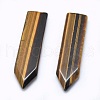 Natural Tiger Eye Cabochons G-P384-E06-2