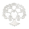 201 Stainless Steel Laser Cut Tree of Life Connector Charms STAS-Z116-02P-03-1