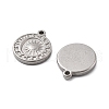 304 Stainless Steel Pendants STAS-V002-05P-2