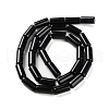 Natural Black Onyx(Dyed & Heated) Beads Strands G-NH0019-A01-01-2