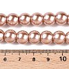 Baking Painted Glass Pearl Round Bead Strands HY-Q003-10mm-11-4
