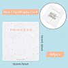 Cardboard Hair Clip Display Cards CDIS-FG0001-07-2