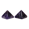 Natural Amethyst Orgonite Pyramid Display Decorations G-C186-08B-1
