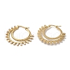 PVD Vacuum Plating 304 Stainless Steel Hoop Earrings EJEW-C085-02G-2
