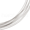 Rhodium Plated Sterling Silver Wire FIND-WH0127-32A-2