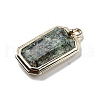 Natural African Turquoise(Jasper) Pendants G-U019-04G-04-2