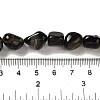 Natural Black Agate Beads Strands G-NH0017-B04-02-5