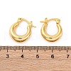 Chunky Huggie Hoop Earrings for Women X-EJEW-A064-11G-RS-3
