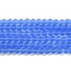 Imitate Austrian Crystal Frosted Glass Beads Strands GLAA-F029-TM3mm-B07-1