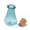 Glass Cork Bottles X1-AJEW-O032-01G-3