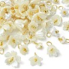 80Pcs 8 Styles ABS Plastic Imitation Pearl Pendants KY-CJ0001-95-7