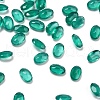 Faceted Natural Green Onyx Agate Cabochons G-I295-05C-16A-03-1