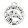 Tibetan Style Alloy Pendants X-TIBEP-S293-015AS-LF-1