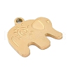 304 Stainless Steel Charms STAS-I325-126G-2