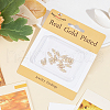 Beebeecraft 20Pcs Rack Plating Brass Lobster Claw Clasps with Jump Rings KK-BBC0009-97-6