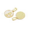 Brass Pendants KK-I723-03G-2