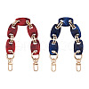 Givenny-EU 2Pcs 2 Colors Acrylic Curb Chain Bag Strap FIND-GN0001-29-8