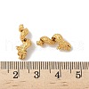 Matte Gold Color 925 Sterling Silver Beads STER-R014-07G-3