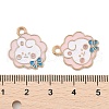 Animal Forest Theme Zinc Alloy Enamel Pendants FIND-Z065-01C-3