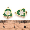 304 Stainless Steel Enamel Charms STAS-T065-58G-02-3