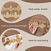 FINGERINSPIRE 7.8 Yards Polyester Embroidery Flower Lace Trim DIY-FG0004-91-3