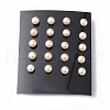 Mother's Day Jewellery Natural Pearl Ear Studs EJEW-P223-01B-P02-3