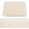 Flat Cotton Lace Trims OCOR-WH0089-09-1