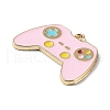 Alloy Enamel Pendants ENAM-K072-03KCG-03-2