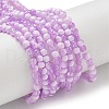 Crackle Glass Beads Strands X1-GLAA-U001-4mm-04-1