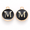 Golden Plated Alloy Charms ENAM-SZ0001-25B-M-2