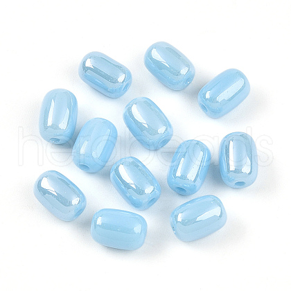 Opaque Glass Beads GLAA-Z012-01J-1