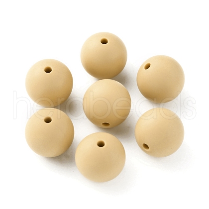 Food Grade Eco-Friendly Silicone Focal Beads SIL-WH0013-01F-1