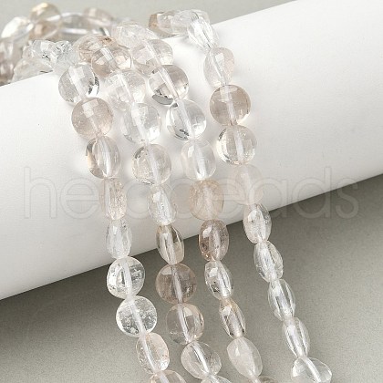 Natural Quartz Crystal Beads Strands G-C179-A52-03-1