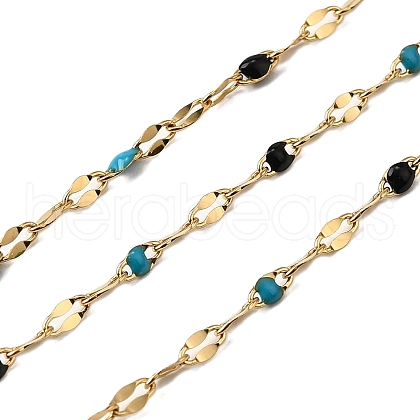 304 Stainless Steel Dapped Chains CHS-H036-01G-03-1