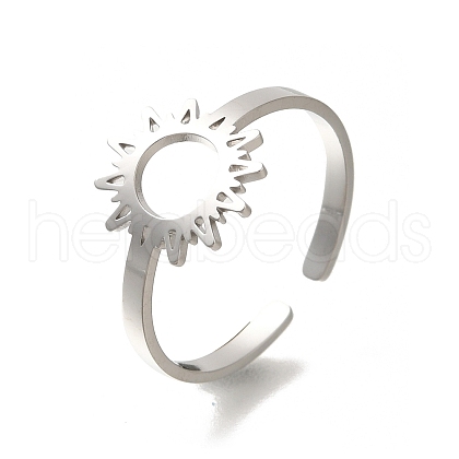 304 Stainless Steel Rings for Women RJEW-S238-03P-1