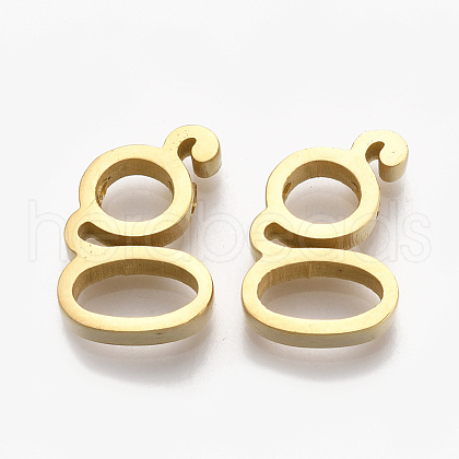 304 Stainless Steel Pendants STAS-T041-10G-G-1