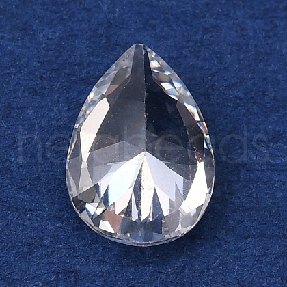 Teardrop-Shaped Cubic Zirconia Cabochons X1-ZIRC-TAC0004-02E-1