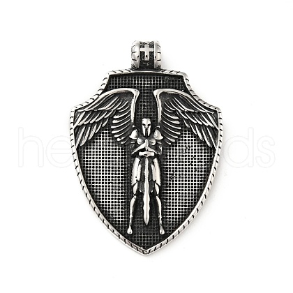 304 Stainless Steel Big Pendants STAS-P309-23AS-1
