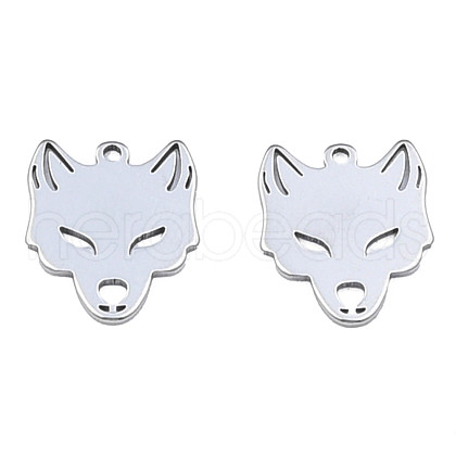 Non-Tarnish 201 Stainless Steel Charms STAS-N098-086P-1