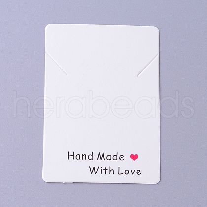 Cardboard Necklace Display Cards CDIS-F002-11B-1