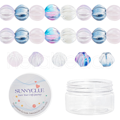 SUNNYCLUE Transparent Glass Beads GLAA-SC0001-31-1