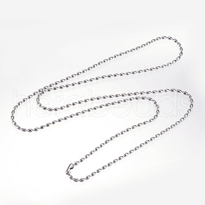 304 Stainless Steel Necklaces NJEW-D281-21-1