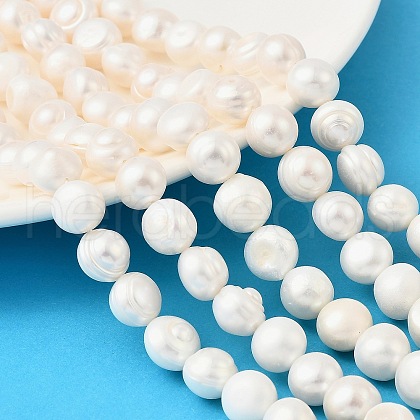 Natural Cultured Freshwater Pearl Beads Strands PEAR-P064-19I-05E-1