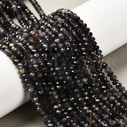 Natural Iolite Beads Strands G-RM2025-22A-01-1