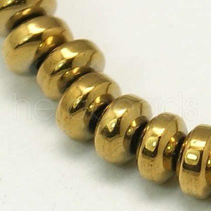 Non-Magnetic Synthetic Hematite Beads Strands G-E083-2-1