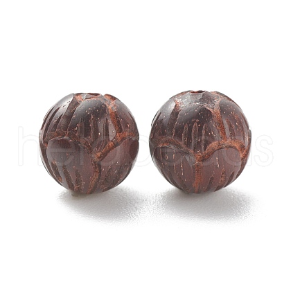 African Padauk Beads WOOD-E012-01C-1
