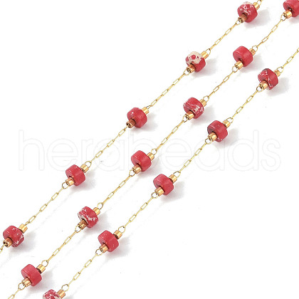 Ion Plating(IP) 304 Stainless Steel Chains AJEW-Q150-08G-01-1