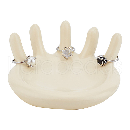 Resin Ring Display Stands RDIS-WH0016-06A-1